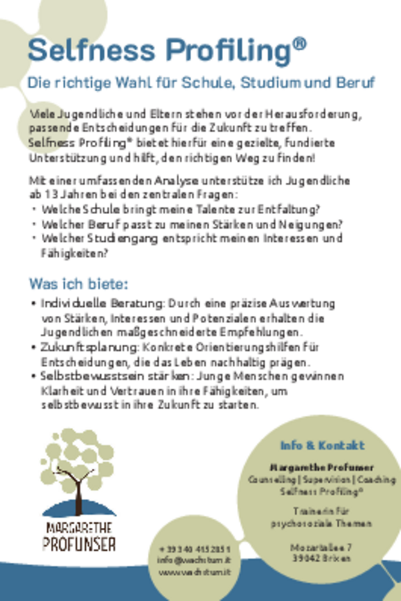 Selfness Profiling (R)